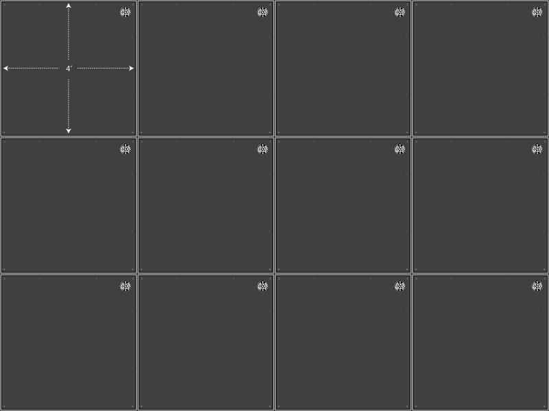Intellistage 12 x 16 ft Complete Stage System, 192 sq ft
