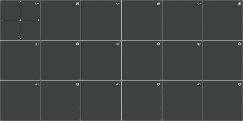 Intellistage 12 x 24 ft Complete Stage System, 288 sq ft
