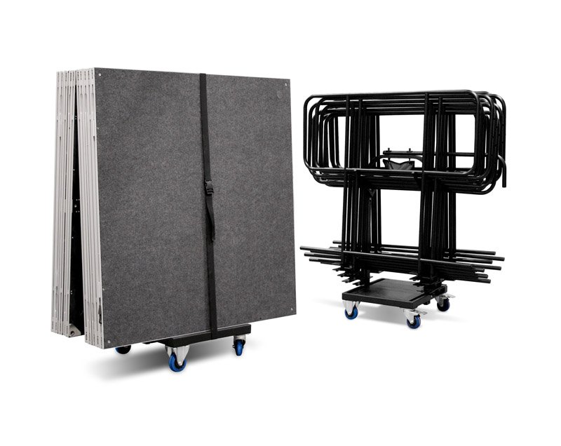 Intellistage Guard Rail Trolley