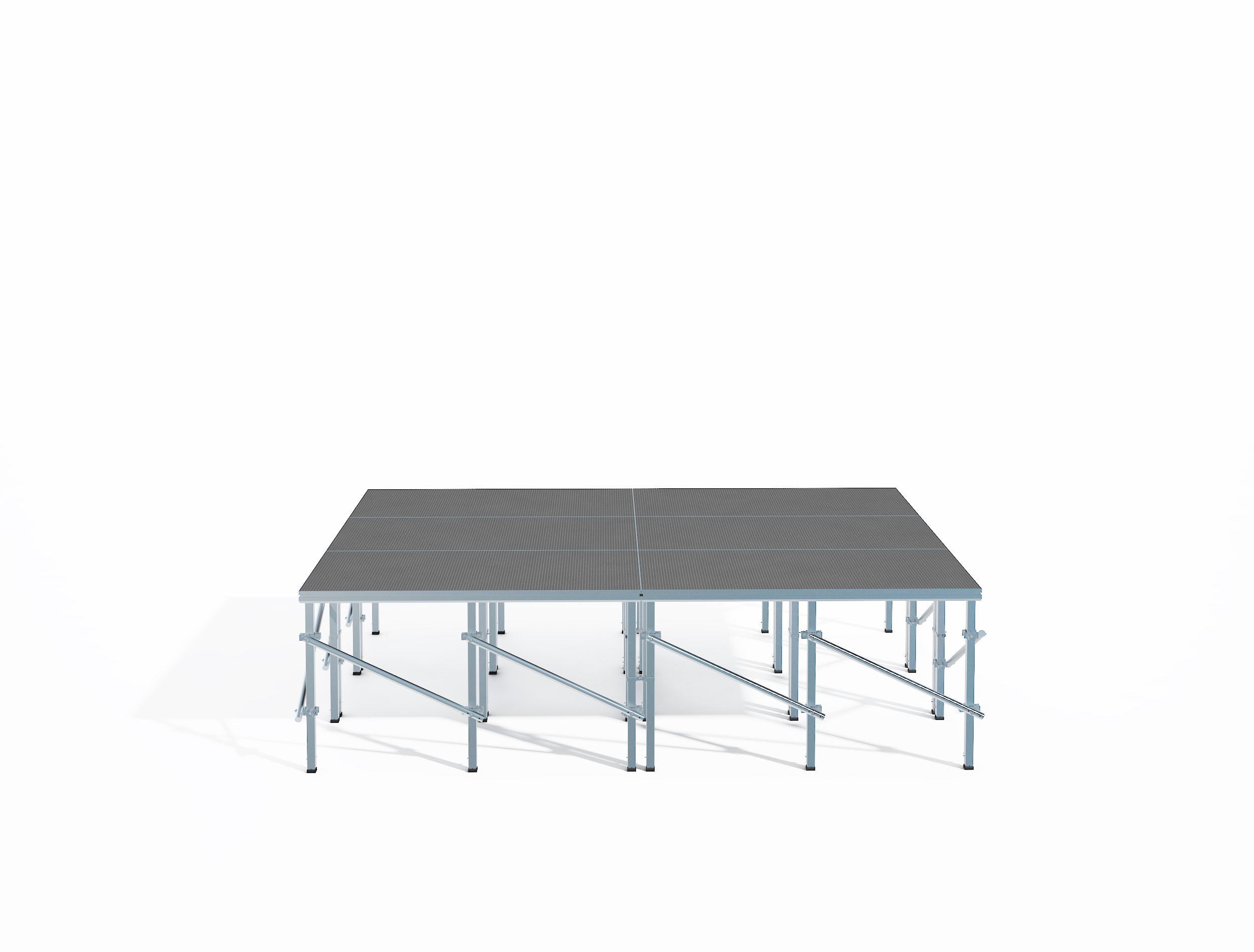 Intellistage ProFlex Heavy-Duty 12 x 16 ft Stage Kit, 192 sq ft - view 2