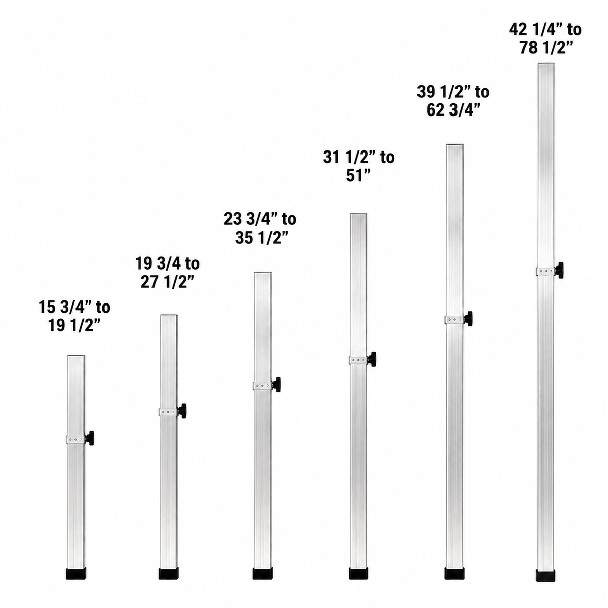 Intellistage ProFlex Heavy-Duty Telescoping Stage Leg