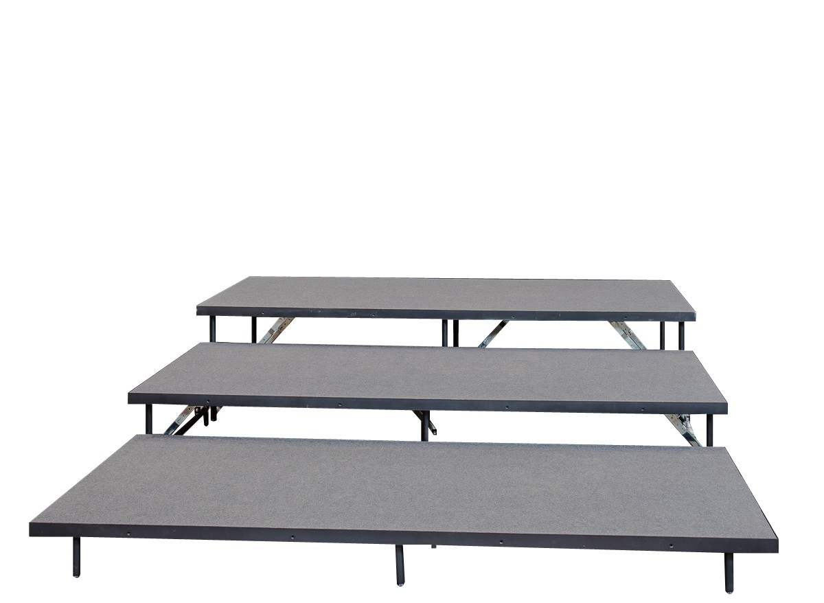 Intellistage Staging 101 3-Tier Seated Riser System - view 2