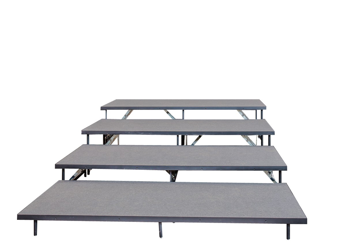 Intellistage Staging 101 4-Tier Seated Riser System - view 2
