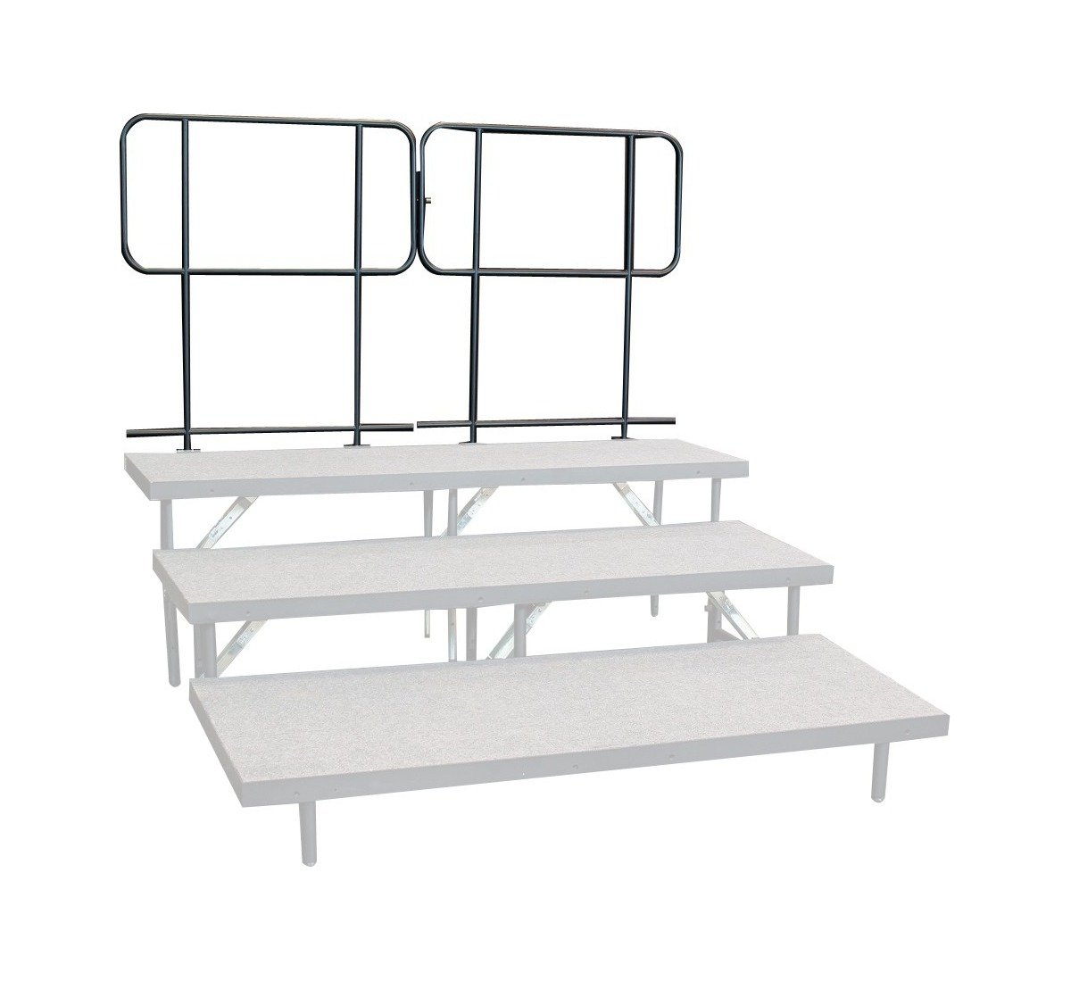 Intellistage Staging 101 Seated Riser Guardrail