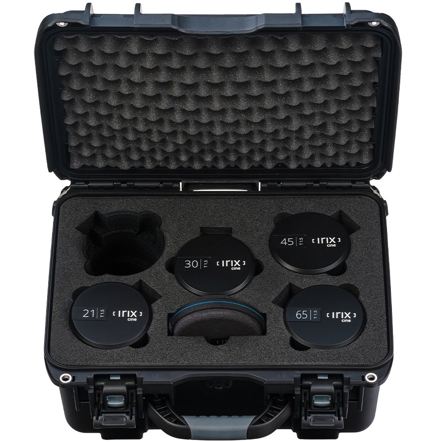 Irix Cine Explorers Set 21/30/45/65mm T1.5 Four-Lens Kit