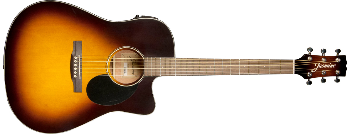 Jasmine JD-39CE Acoustic Guitar - view 3