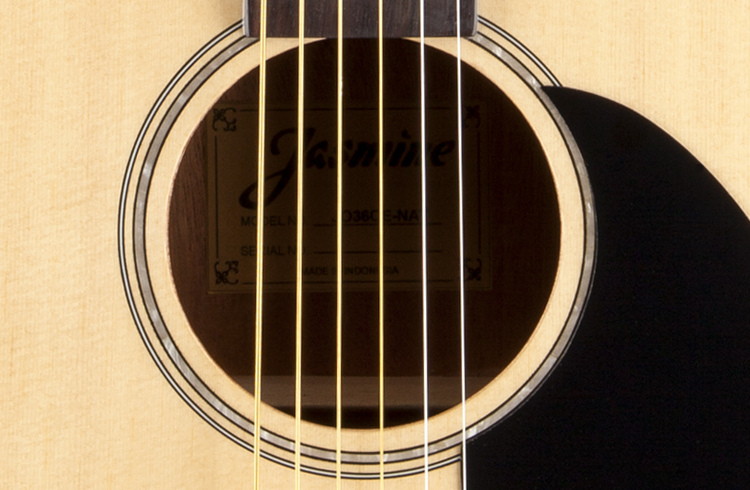 Jasmine JO-36CE Acoustic Guitar - view 4