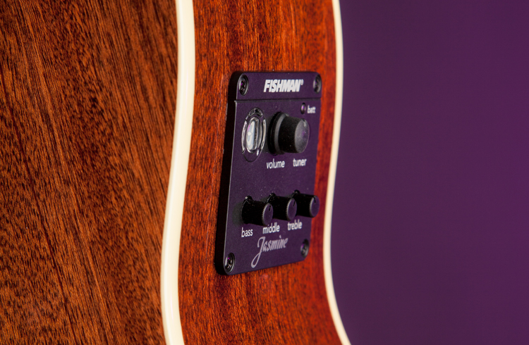 Jasmine JO-37CE Acoustic Guitar - view 7