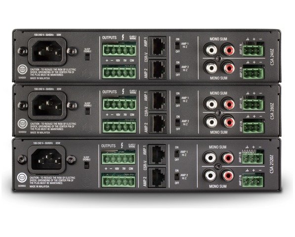 JBL CSA 240Z/280Z/2120Z 2 x 40/80/120W Audio Amplifiers