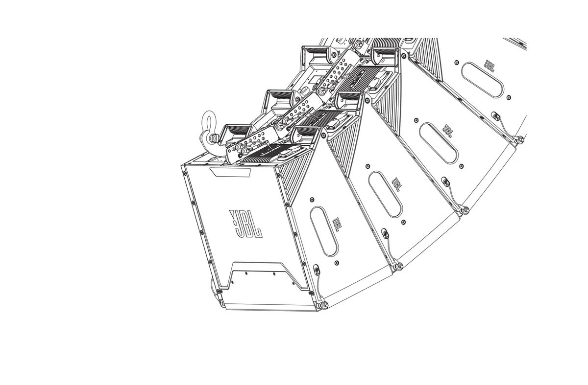 JBL SRX900LA PB Pull Back Accessory for SRX900 LA Models