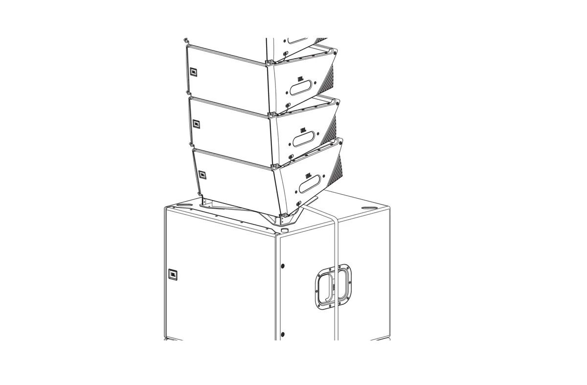 JBL SRX906LA-BP Base Plate for the SRX906LA