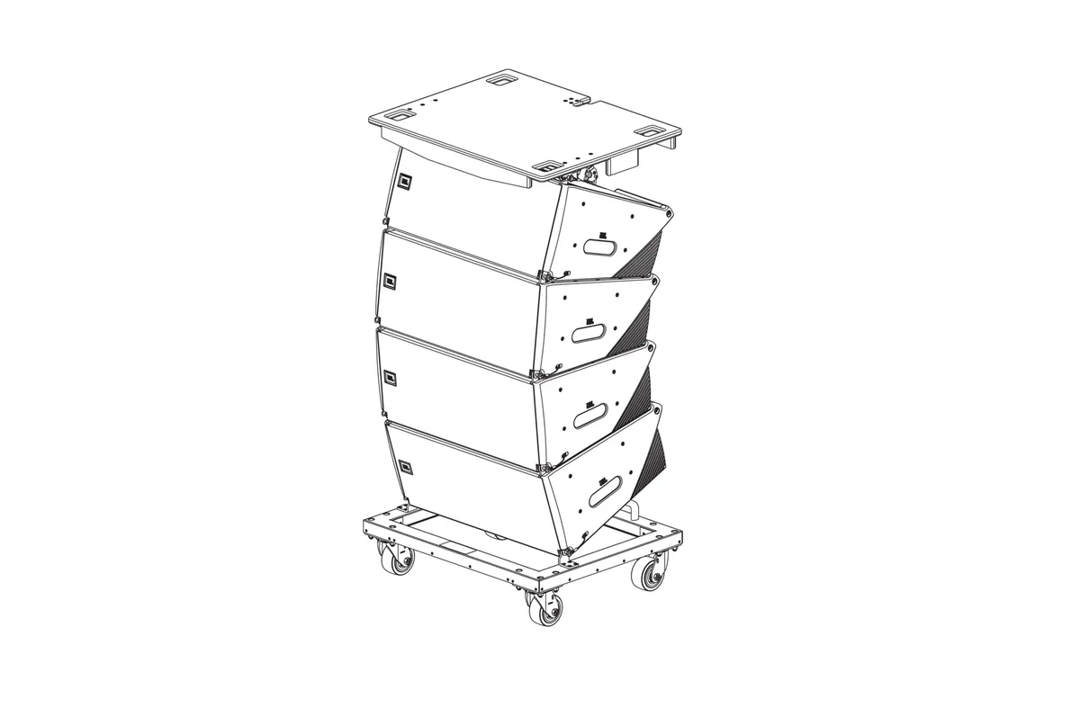 JBL SRX910LA VT Vertical Transporter for (4) SRX910LA product image