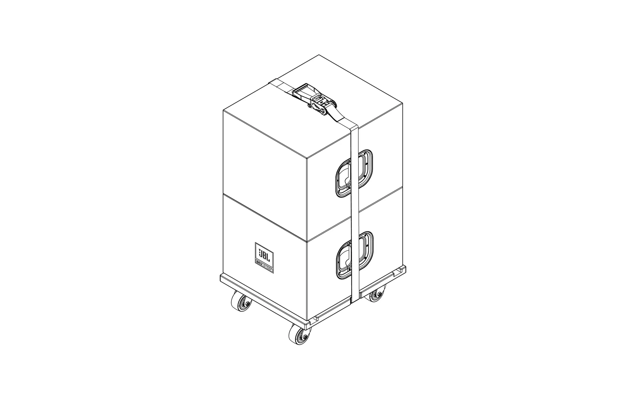 JBL SRX915S VT CVR Vertical Transporter Cover for SRX915S