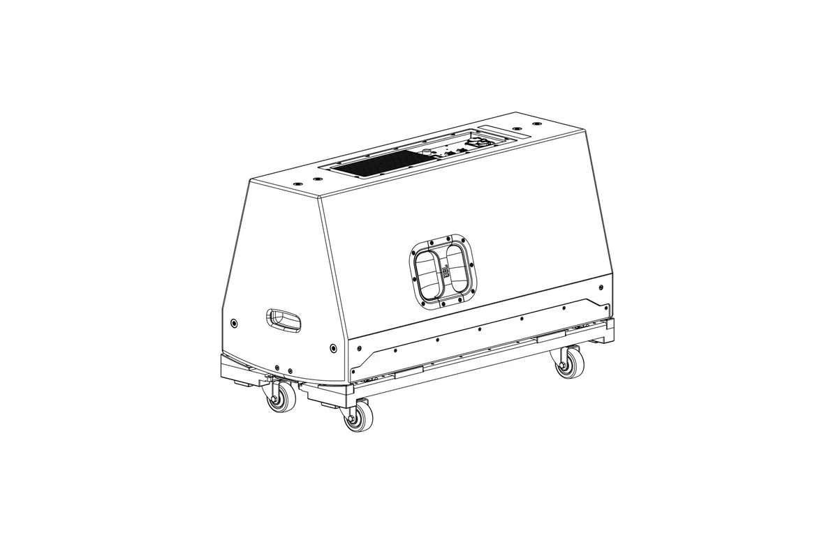 JBL SRX922 ACC Accessory Caster-board and Cover for the SRX922