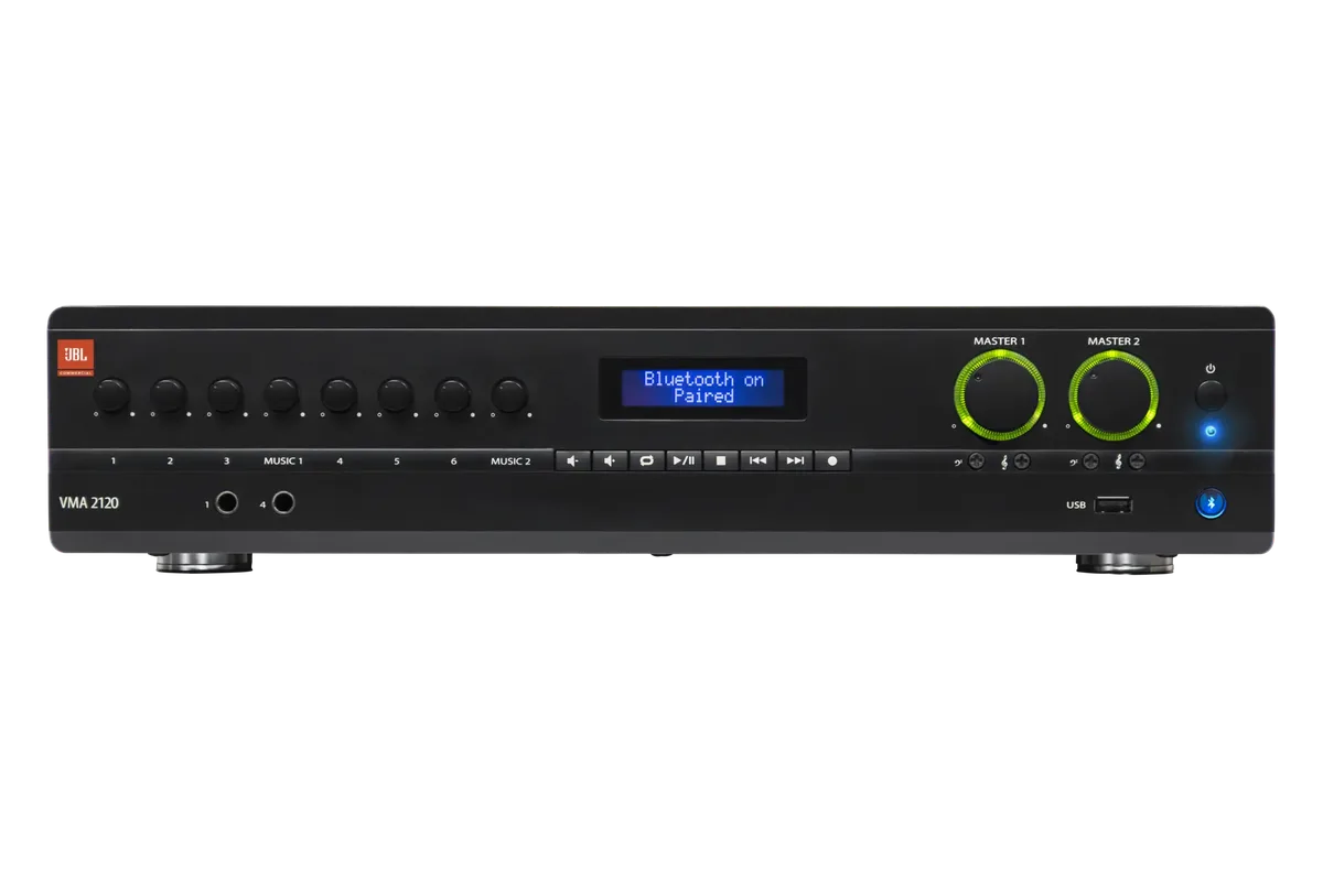JBL VMA 260/2120 8 input x 60/120W output Mixer/Amplifiers product image
