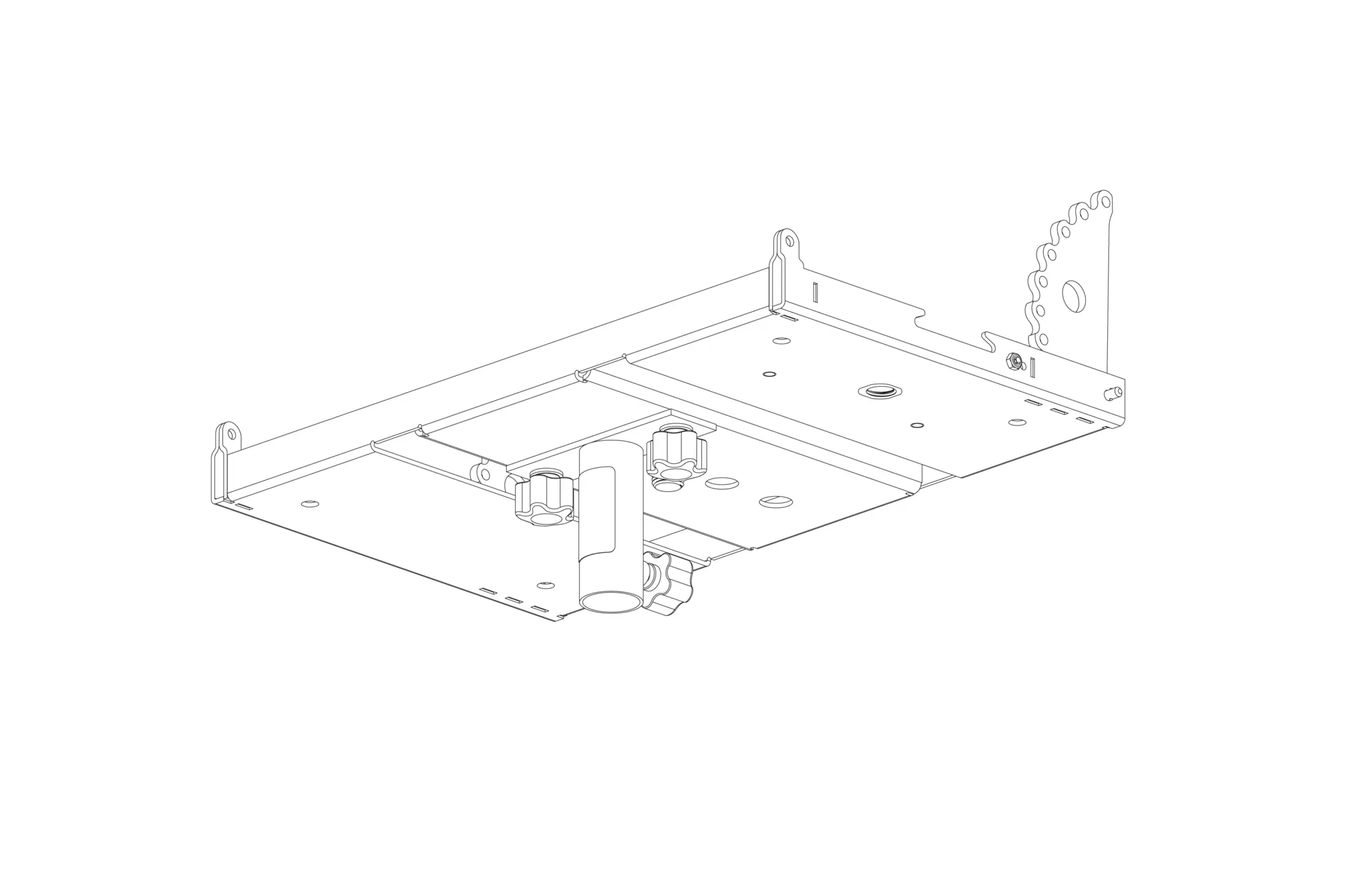 JBL VTX-PM Universal 35 mm Pole Mount Adapter