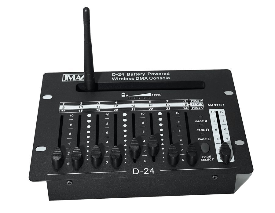 JMAZ Lighting D-24 Wireless DMX Controller