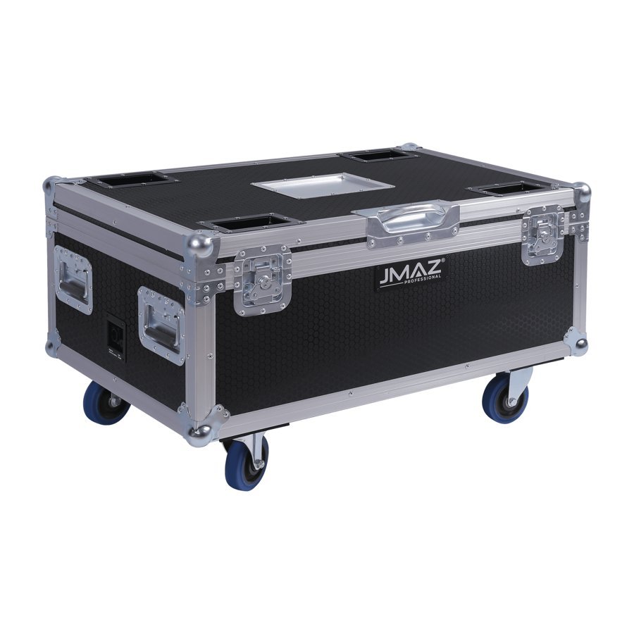 JMAZ Lighting Par W7 6-Pack Road Case