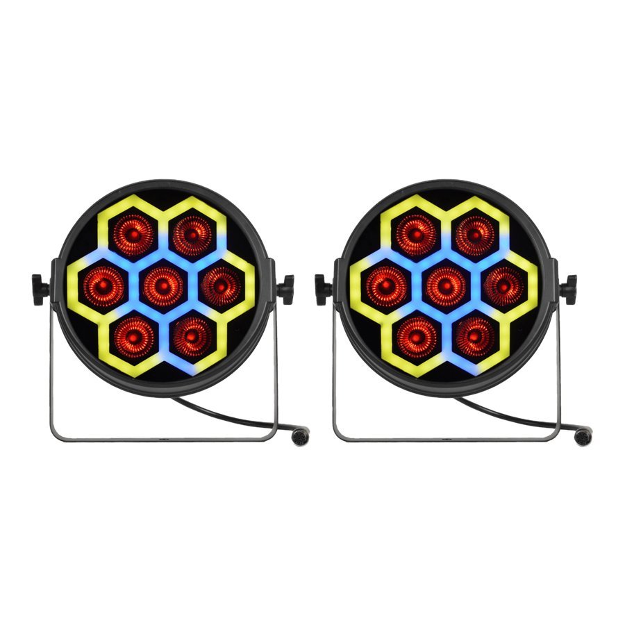 JMAZ Lighting VERSA FLEX PAR TRON7 2PK