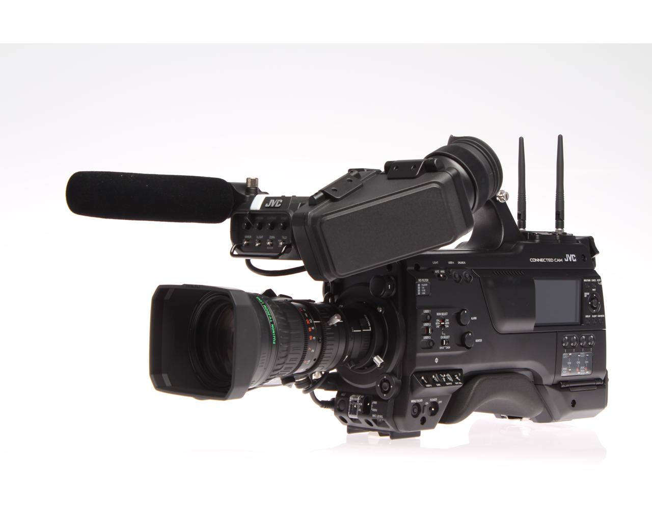 JVC GY-HC900F20 Broadcast Camcorder with Fujinon 20x Lens - view 3