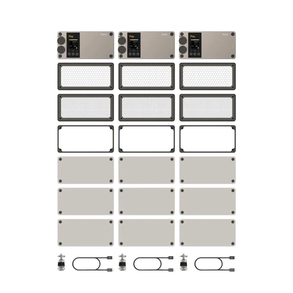 Kelvin Play 3-Light Kit