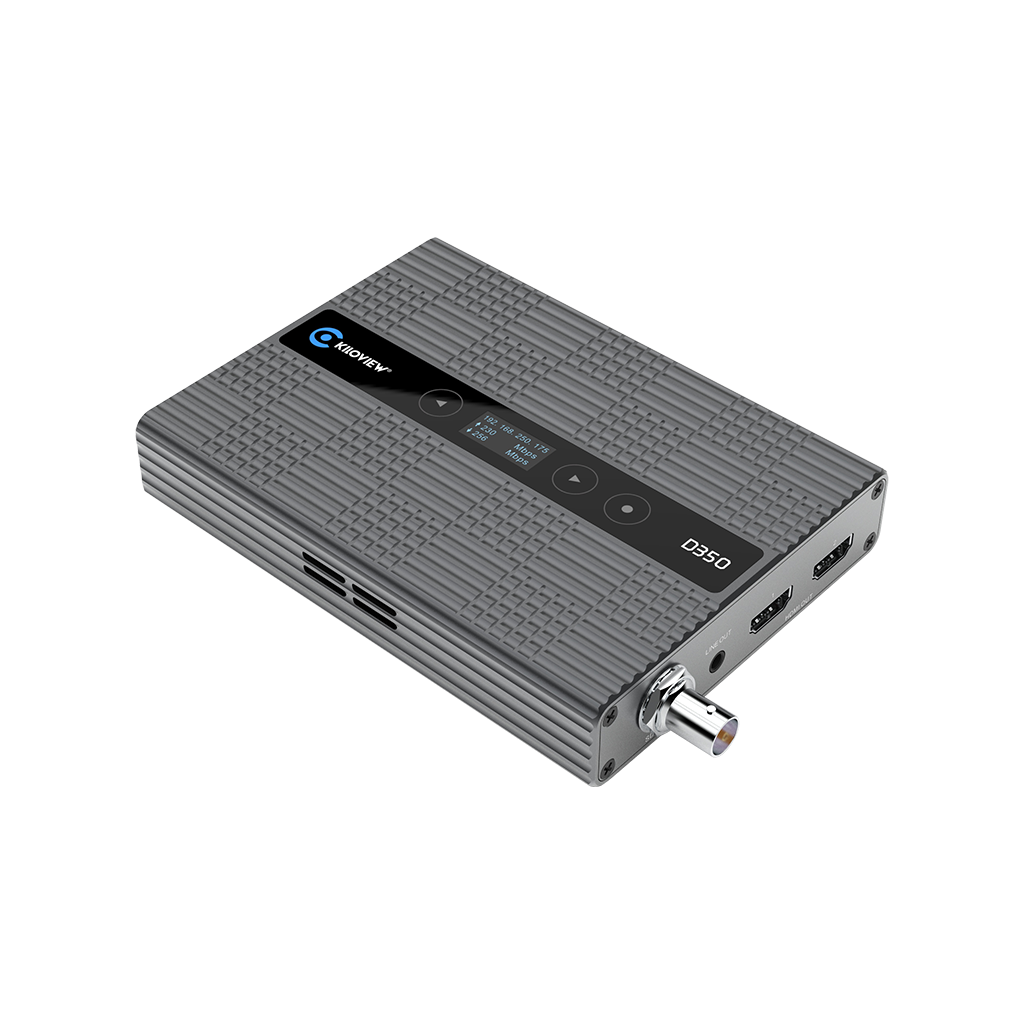 Kiloview D350 4K NDI to SDI/HDMI Decoder / Multiviewer - view 4