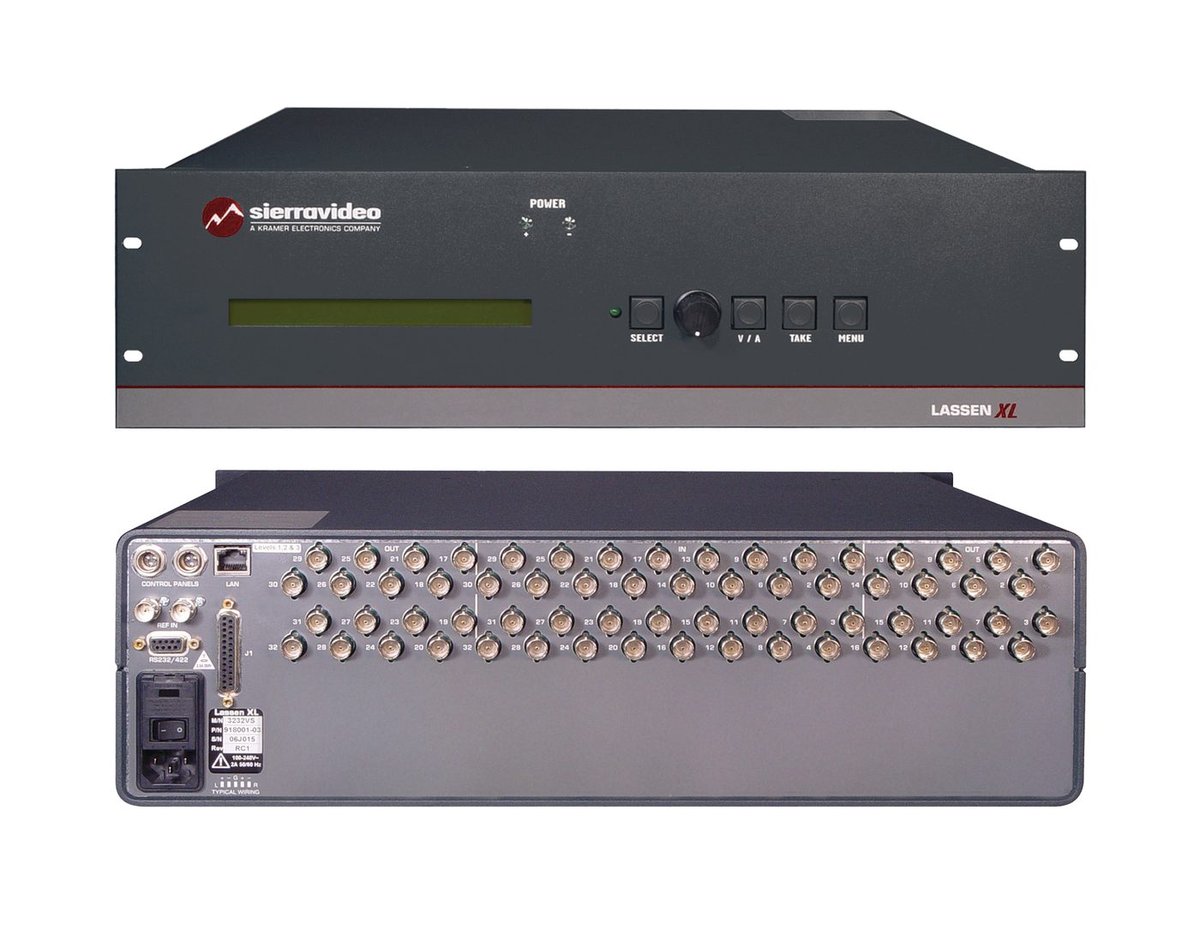 Kramer 3232V-XL 32x32 Composite Video Matrix Switcher (No Audio) product image
