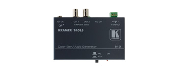 Kramer 810 Composite Video & s-Video Color Bar/Audio Tone Generator