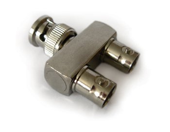 Kramer AD-BM/2BFY BNC (M) to 2 BNC (F) Y-Type Adapter