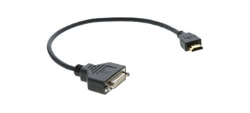 Kramer ADC-DF/HM DVI-I (F) to HDMI (M) Adapter Cable