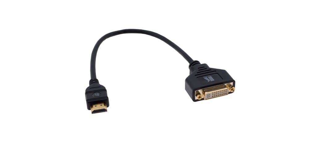 Kramer ADC-DF/HM DVI-I (F) to HDMI (M) Adapter Cable product image