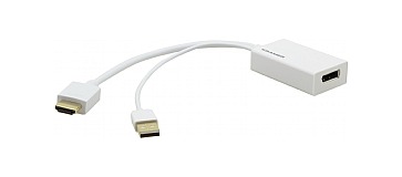 Kramer ADC-HM/DPF 4K HDMI (M) to DisplayPort(F) Adapter Cable