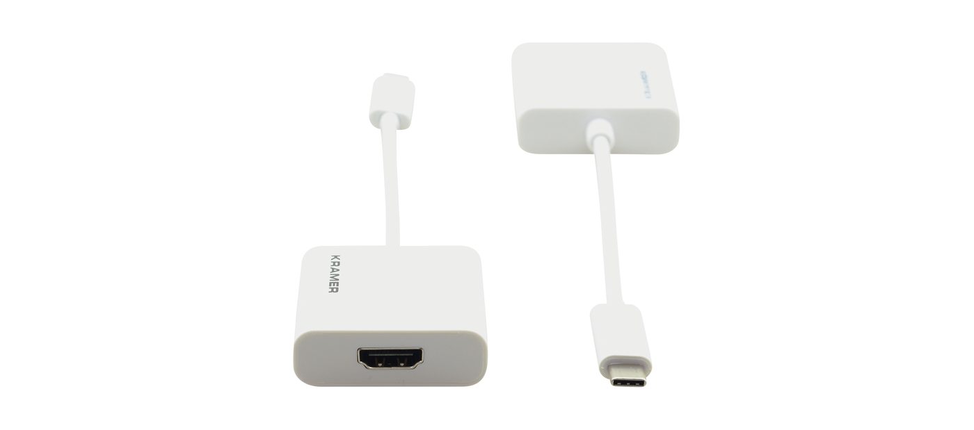 Kramer ADC-U31C/HF USB 3.1 Type-C to HDMI Adapter Cable product image