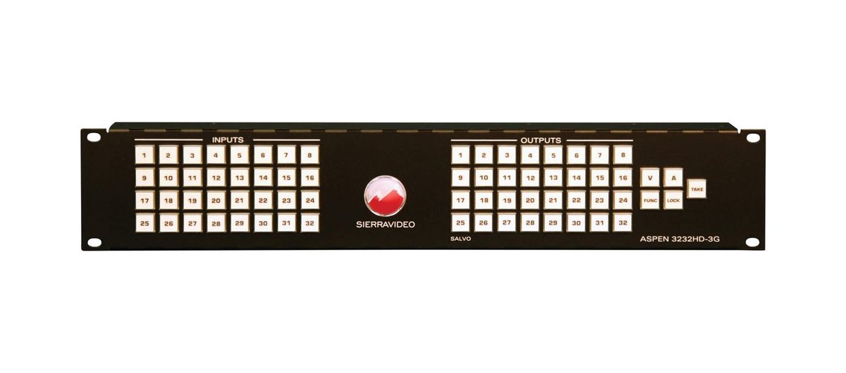 Kramer Aspen 3232HD-3G 32x32 3G-SDI Matrix Router product image
