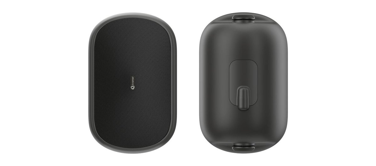 Kramer AW-8D All weather, 8", 2-way wall mounted PoE powered Dante speaker product image