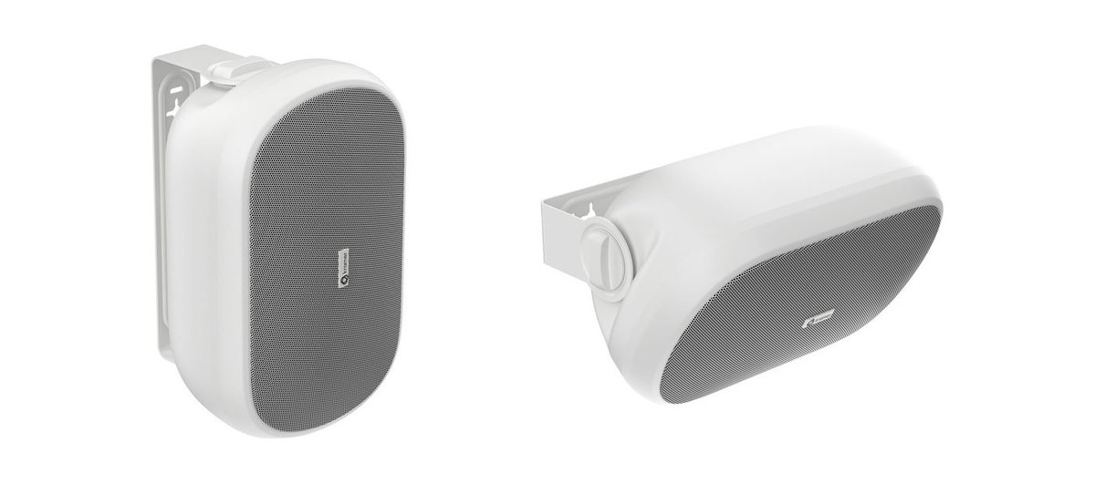 Kramer AW-8D All weather, 8", 2-way wall mounted PoE powered Dante speaker - view 4