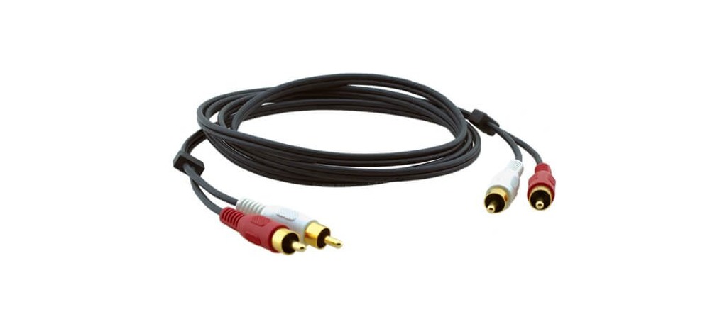 Kramer C-2RAM/2RAM RCA Stereo Audio Cable product image
