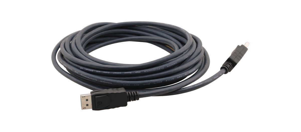 Kramer C-MDPM/MDPM Flexible DisplayPort Cable