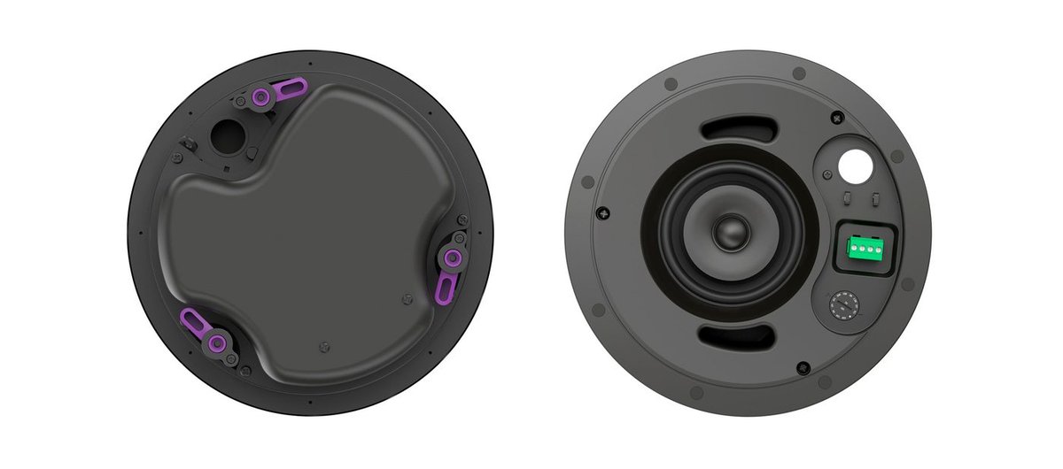 Kramer CL-4P 4", In-ceiling, two-way, closed back co-axial passive speaker - view 3