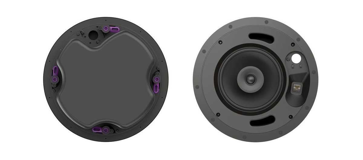Kramer CL-6D 6.5" PoE powered, Dante, in-ceiling speaker - view 4