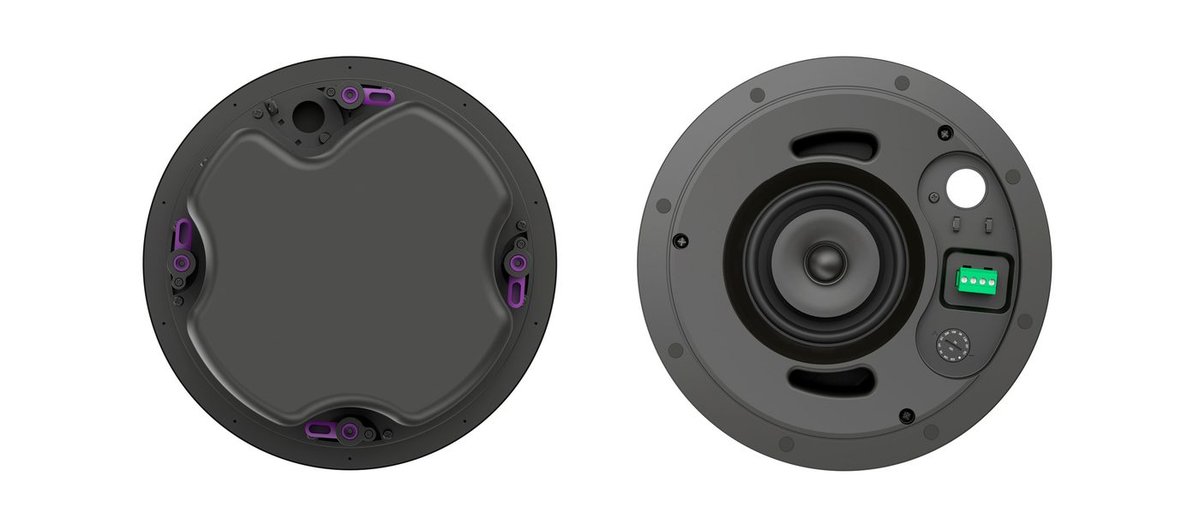 Kramer CL-6P 6.5", In-ceiling two-way closed back co-axial passive speaker - view 4