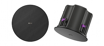 Kramer CL-8D 8" two-way PoE powered Dante in-ceiling speaker