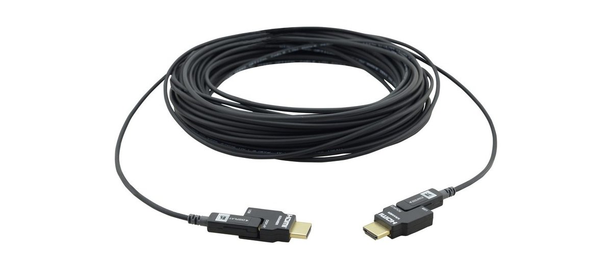 Kramer CP-AOCH/60 Active Optical 4K Pluggable HDMI Cable - Plenum Rated product image
