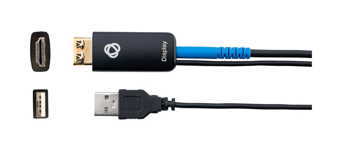 Kramer CP-AOCH/PF Pure fiber Optical Armored 4K HDMI Cable