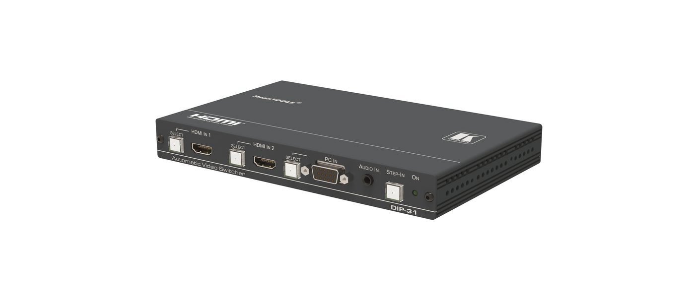 Kramer DIP-31 4K60 4:2:0 HDMI & VGA Auto Switcher with Maestro Room Automation - view 3