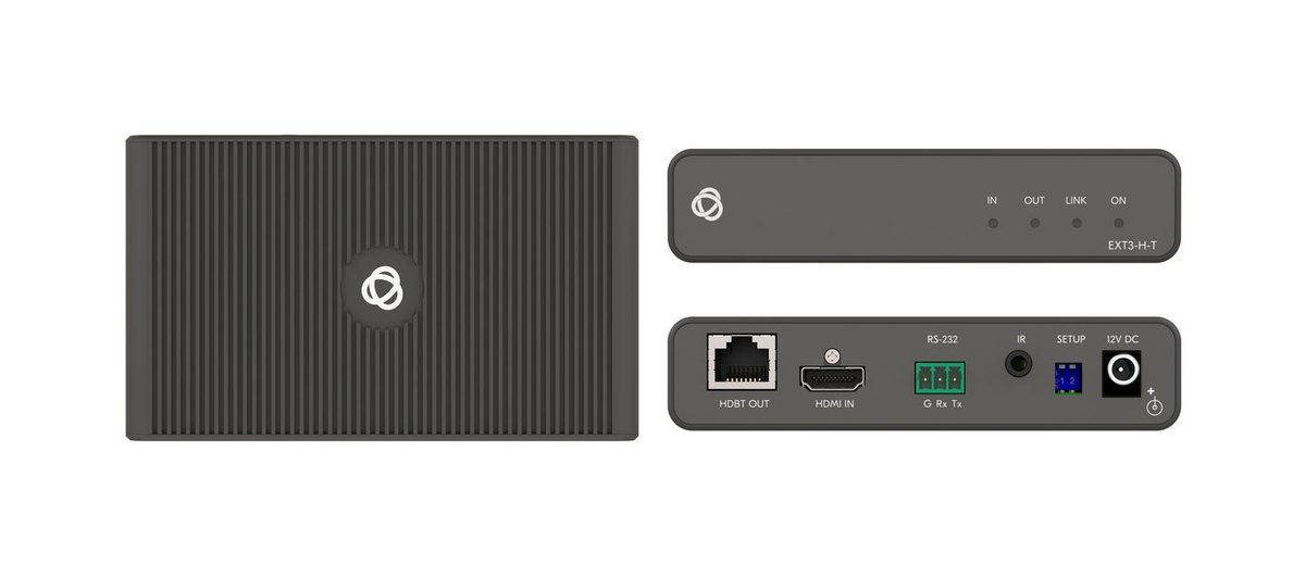 Kramer EXT3-H-T 4K60 4:4:4 HDR HDMI Transmitter with RS-232 & IR over Long-Reach HDBaseT product image