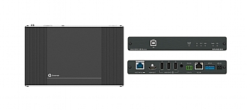 Kramer EXT3-POE-XR-R 4K60 4:4:4 Receiver with Bidirectional PoE, USB, Ethernet, RS-232, & IR over Extended-Reach HDBaseT 3.0