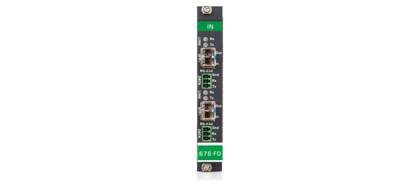Kramer F676-IN2-F34 4K60 4:4:4 HDMI over Ultra-Reach MM/SM Fiber Optic Input Card product image