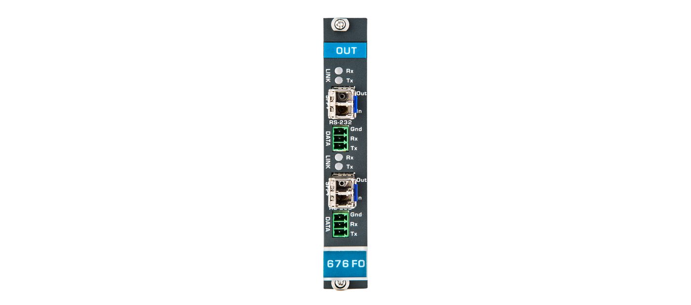 Kramer F676-OUT2-F16 4K60 4:2:0 HDMI over Ultra-Reach MM/SM Fiber Optic Output Card product image