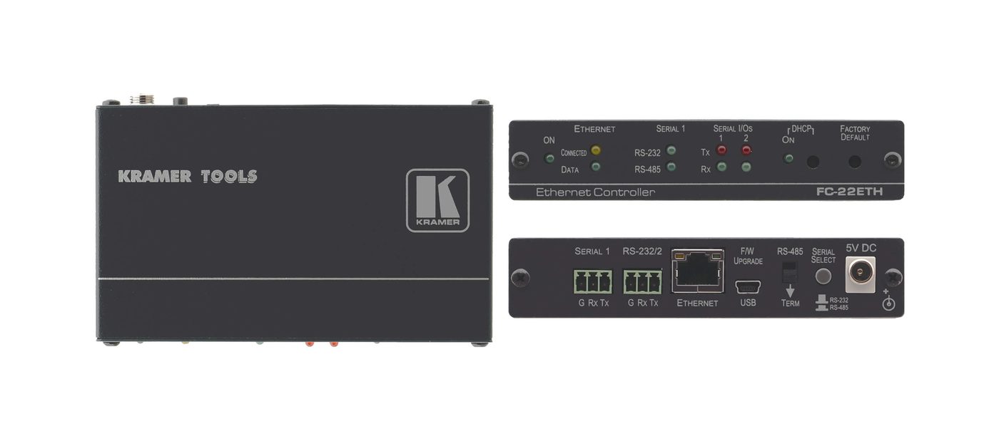 Kramer FC-22ETH 2-port Serial Control Gateway product image